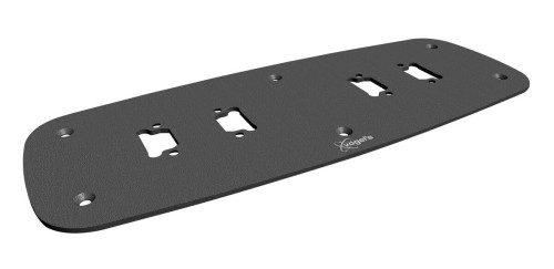 VOGEL'S - VOGELS PFF 7070 FLOOR MOUNT PLATE DOUBLE BLACK () (Ref.PFF7070)