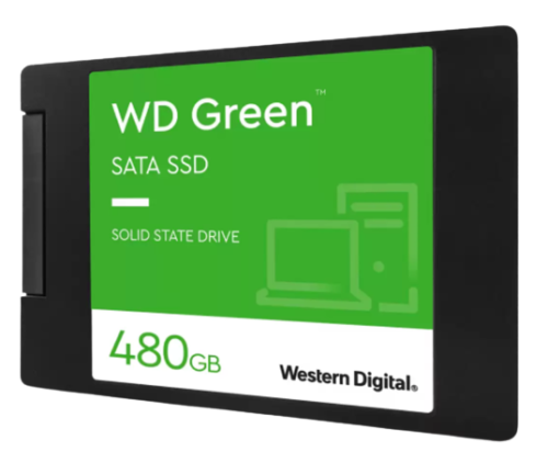 WESTERN DIGITAL ELEMENTS - WD Green SSD 480GB 2.5" SATA/600 (Canon L.P.I. 5,45€ Incluido) (Ref.WDS480G3G0A)