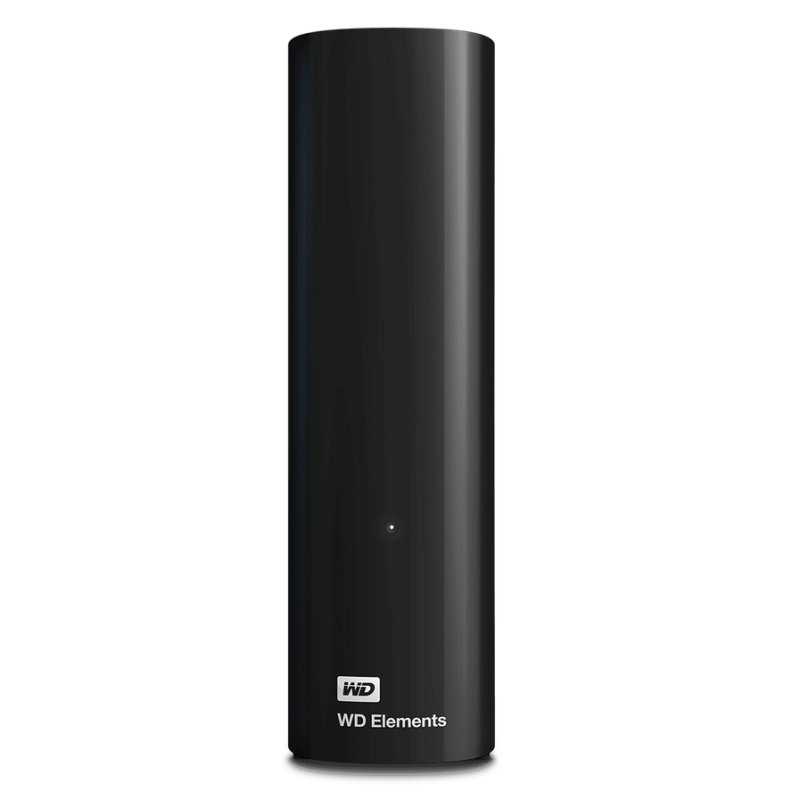 WESTERN DIGITAL ELEMENTS - Desktop 18TB 3.5" USB 3.0 (Canon L.P.I. 6,45€ Incluido) (Ref.WDBWLG0180HBK-EESN)