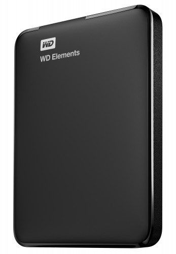 WESTERN DIGITAL ELEMENTS - Western Digital WD Elements Portable disco duro externo 1000 GB Negro (Canon L.P.I. 6,45€ Incluido) (Ref.WDBUZG0010BBK-WESN)