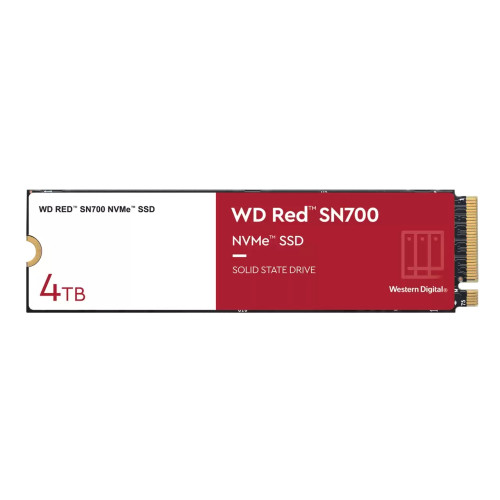 WESTERN DIGITAL ELEMENTS - Western Digital WD Red SN700 M.2 4000 GB PCI Express 3.0 NVMe (Canon L.P.I. 5,45€ Incluido) (Ref.WDS400T1R0C)
