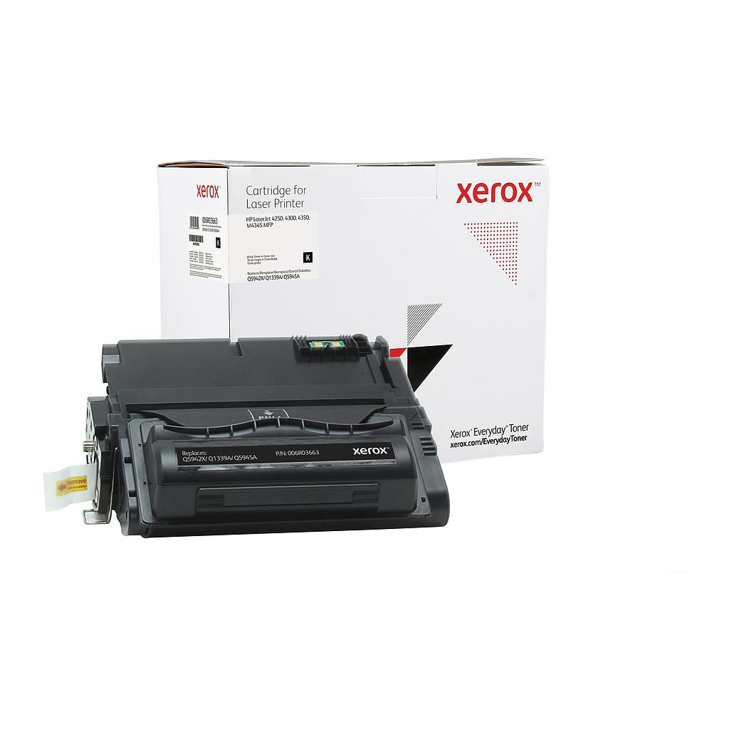 XEROX - Everyday Toner para HP LJ4250 (Q5942X Q1339A Q5945A) 42X39A45A Negro (Ref.006R03663)