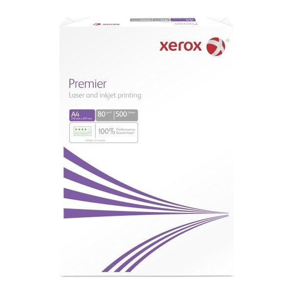 XEROX - PREMIER BLANCO, PAPEL REPROGRAFICO, PASTA QUIMICA 80G/M2, 210MM X 297MM, A4, FIBRA AL LADO LARGO 500 HOJAS/PAQ, 70 % PEFC CERTIFIED ( PALET 240 PAQUETES) (Ref.003R91720 virtual)