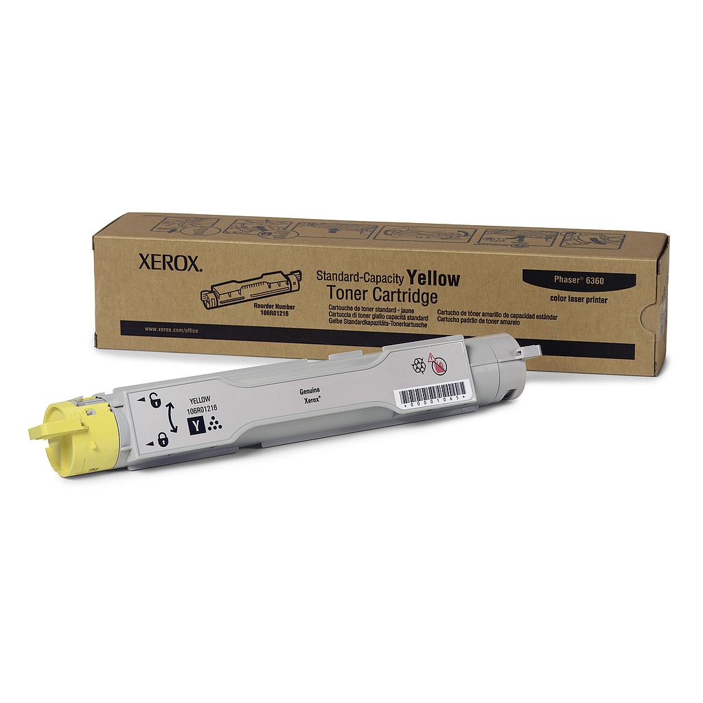 XEROX - TEKTRONIX TONER AMARILLO PHASER 6360 (Ref.106R01216)
