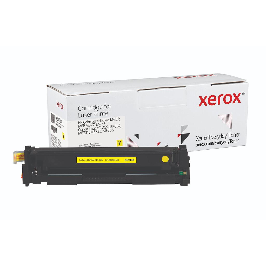 XEROX - TONER AMARILLO HP LASERJET PRO 400 M452DN, M452NW / M377DW / M477FDN M477FDW M477FNW - 410A (CF412A) (Ref.006R03698)
