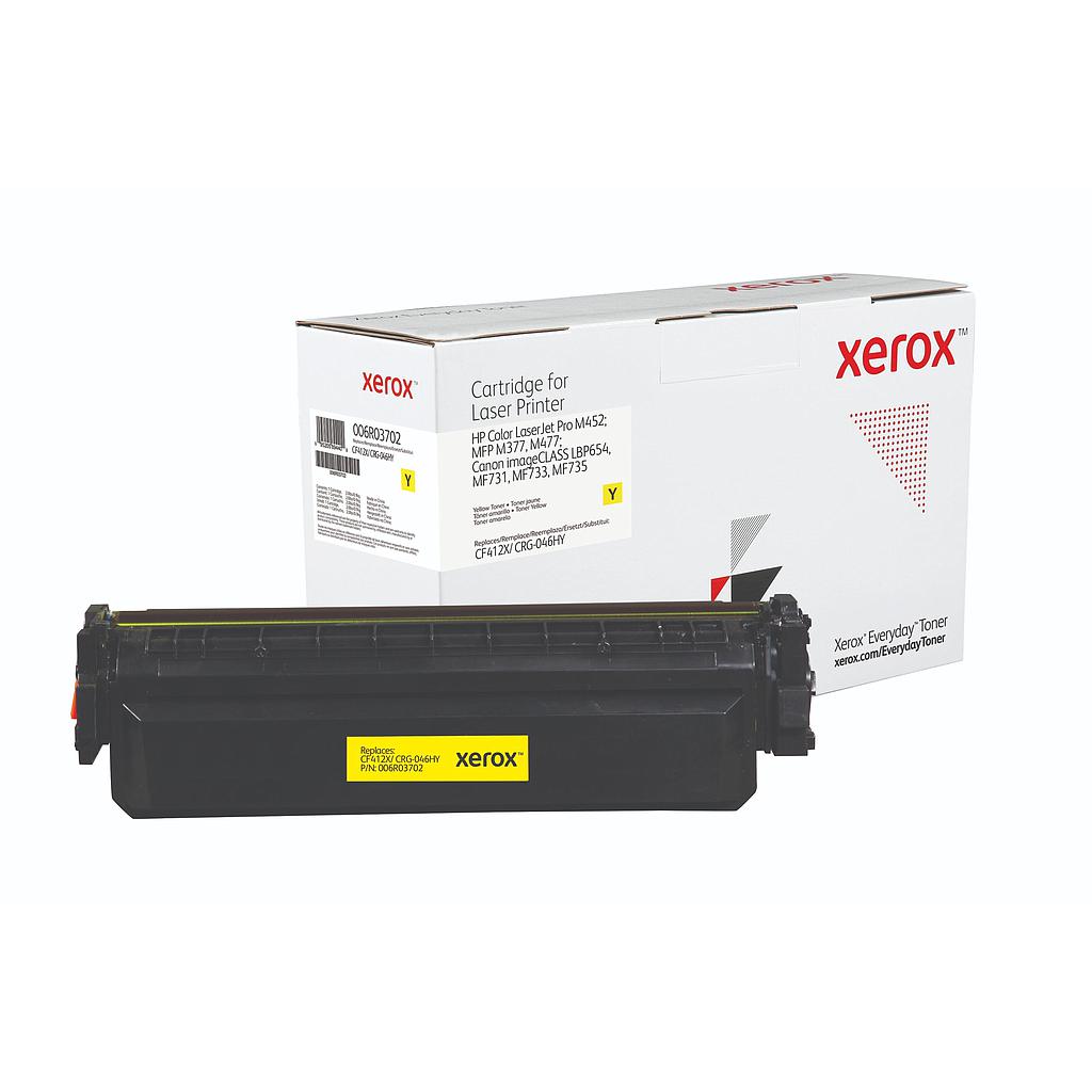 XEROX - TONER AMARILLO PARA LASERJET PRO M452DN/ M452NW / M477FDN / M477FDW / M477FNW (CF412X) (Ref.006R03702)