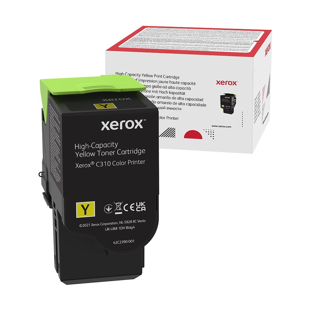 XEROX - Toner C310 Amarillo Alta Capacidad (5500 paginas) (Ref.006R04367)