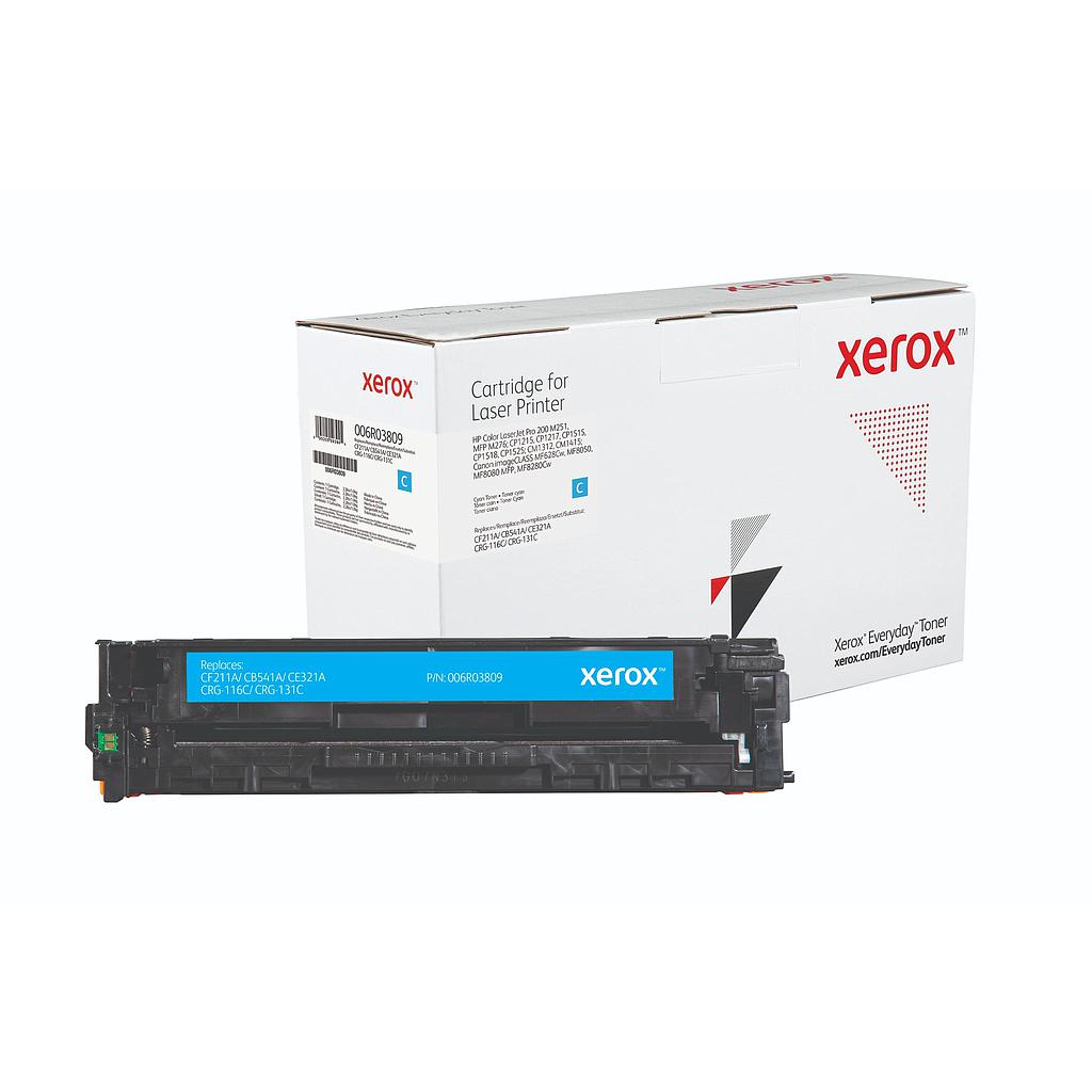 XEROX - TONER CYAN PARA HP 131A / 125A / 128A COLOR LASERJET PRO 200 M251 CM1312 (CF211A/ CB541A/ CE321A/ CRG-116C) (Ref.006R03809)