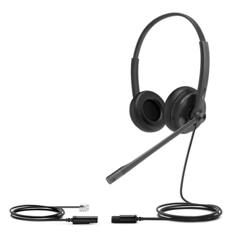 YEALINK - Auriculares biaurales RJ (Ref.YHS34 Lite Dual)