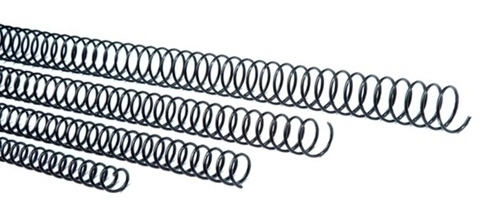 YOSAN - ESPIRAL METALICA paso 56 (4:1") NEGRO 30 mm CAJA de 50 (Ref.3034E2N30)