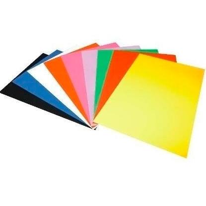 YOSAN - TAPAS ENCUADERNACIÓN POLIPROPILENO 500 MICRAS A4 OPACAS ROJO -PAQUETE 100U- (Ref.0510PDROD)