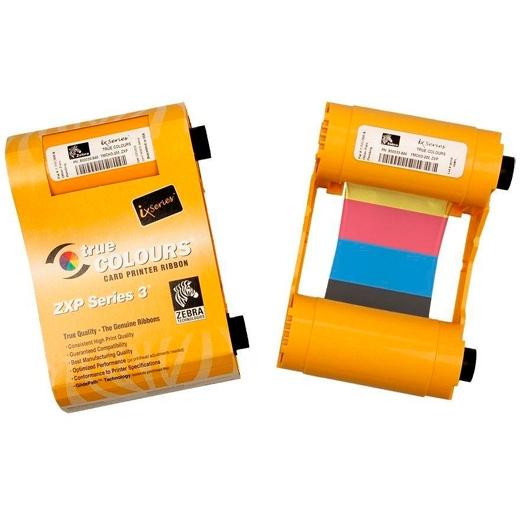 ZEBRA - CINTA DE TRANSFERENCIA TÉRMICA OK/ BK / C / M / Y DOBLE CARA PARA IMPRESORAS ZXP3 Y DATAMAX EX2 (Ref.800033-848)