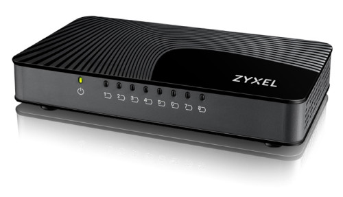 ZYXEL - GS-108S v2 Gigabit Ethernet (10/100/1000) Negro (Ref.GS-108SV2-EU0101F)