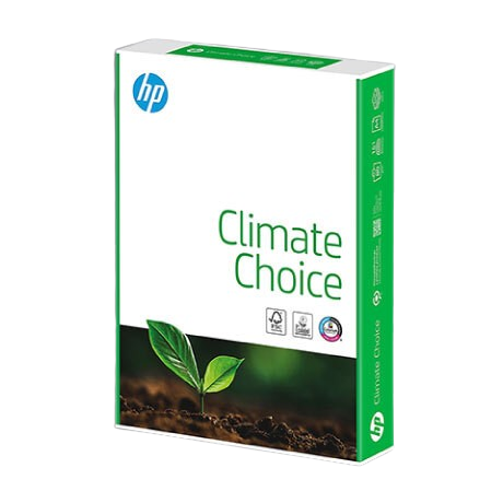 HP CLIMATE - PAPEL 0% EMISIONES CO2 - A4 - 80g - Paquete 500h (Ref.40100422)