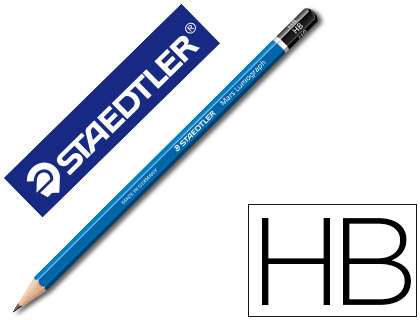 STAEDTLER - LAPICES DE GRAFITO MARS LUMOGRAPH 100 HB UNIDAD (Ref.100-HB)