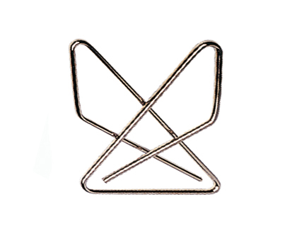 CLIPS PAJARITA NIQUELADOS -CAJA DE 50 UNIDADES (Ref.2-D)