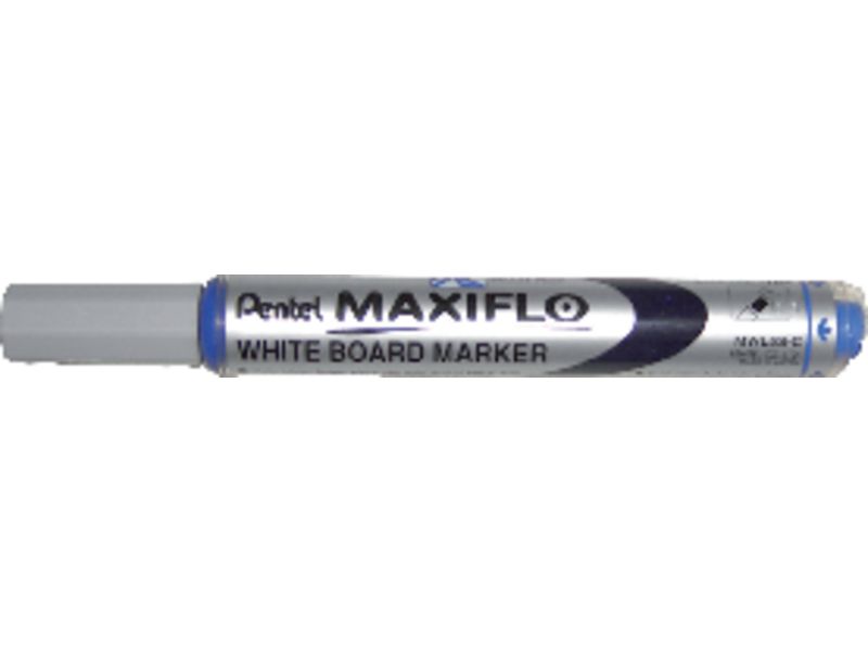 PENTEL - Marcador pizarra blanca Maxiflo MWL-5S Trazo 2 mm Punta conica Azul (Ref.MWL5S-C)