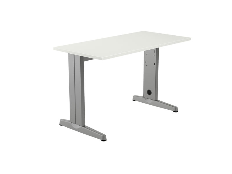 ROCADA - Mesa Rectangular Metal Aluminio-Blanco 120X60 (Ref.2000AC04)