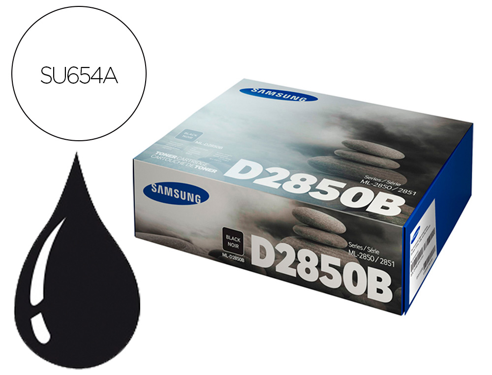 SAMSUNG - Toner Laser ORIGINALES ML-D2850B Negro (Ref.SU654A)