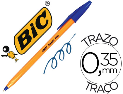 BIC - BOLIGRAFO NARANJA AZUL (Ref.1199110111 / 8099221)