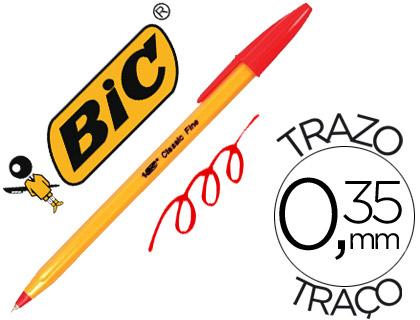 BIC - BOLIGRAFO NARANJA ROJO (Ref.110112 / 8099241)