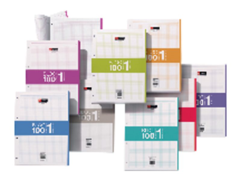 MIQUELRIUS - Recambio de bloc 100h Cuadricula 5x5 Gris (Ref.7423)