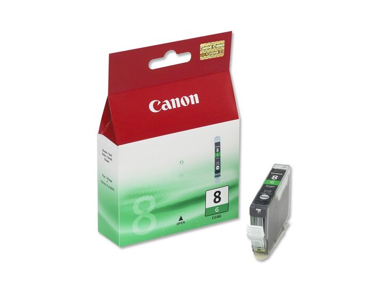 CANON - Cartuchos ORIGINALES Inyección De Tinta CLI-8G Verde (Ref.0627B001)