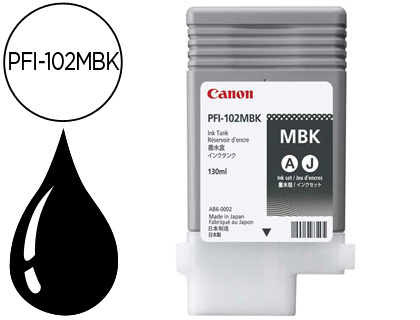 CANON - Cartuchos ORIGINALES Inyección De Tinta INY PFI102MB NG MT (Ref.0894B001AA)