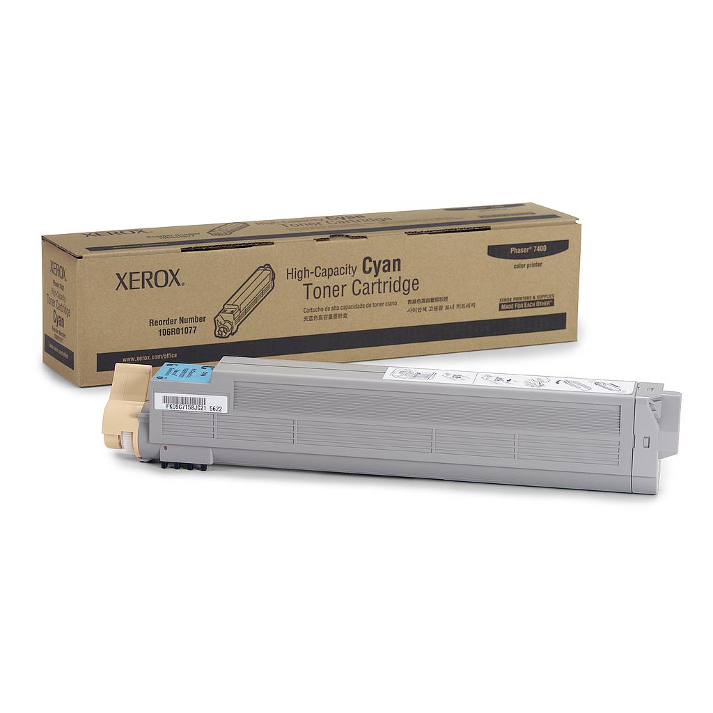 XEROX - OFFICE - Toner Laser COMPATIBLES CYAN 15K (Ref.106R01077)