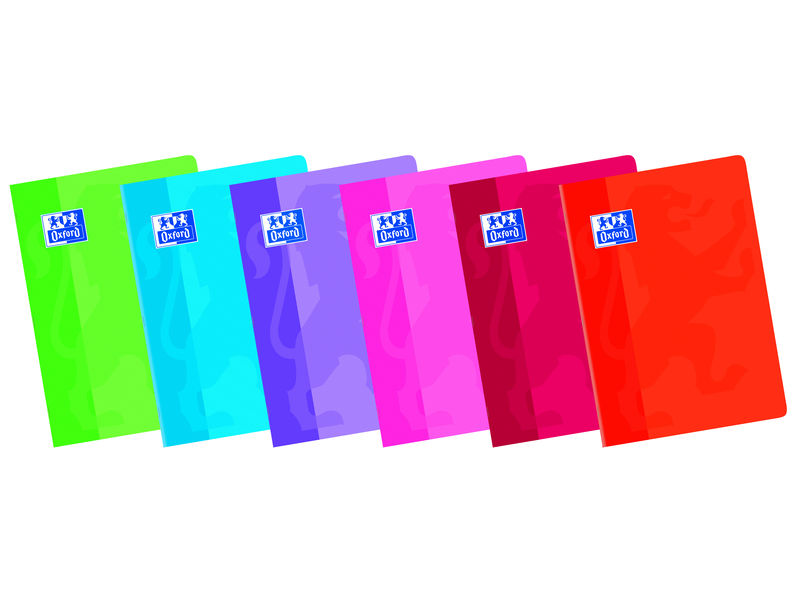 OXFORD - Libreta grapada 48h A5 Cuadricula 4x4 Surtido (Ref.100105702)