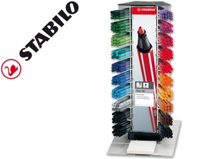 STABILO - ROTULADOR ACUARELABLE PEN 68 COUNTER EXPOSITOR 240 ROTULADORES SURTIDOS (Ref.68/240)