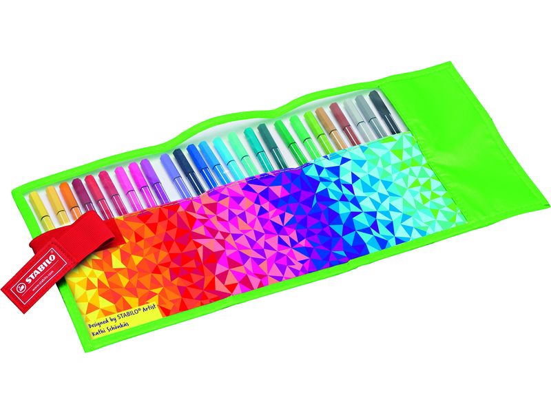 STABILO - Estuche 25 rotuladores Point 68 fan edición especial (Ref.6825-02)