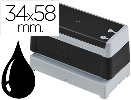 BROTHER - Sello BK 34X58MM PK6 (Ref.PR3458B6P)