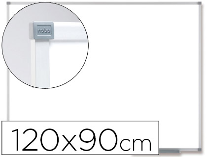 NOBO - Pizarra Blanca magnética Prestige de acero vitrificado 120x90 cm - Enamel (Ref.1905221)