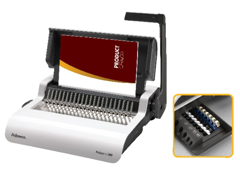 FELLOWES - Encuadernadora Pulsar+ 456x396x130 mm C.Perforación 17 A4 (Ref.5627601)