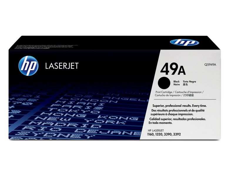 HP ( HEWLETT PACKARD ) - Toner Laser ORIGINALES 49A Negro (Ref.Q5949A)
