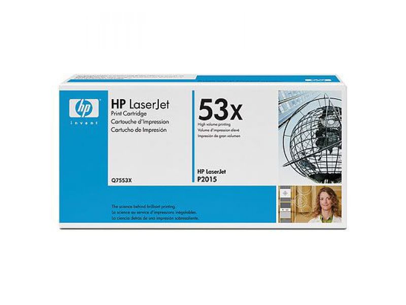 HP ( HEWLETT PACKARD ) - Toner Laser ORIGINALES 53X Negro (Ref.Q7553X)