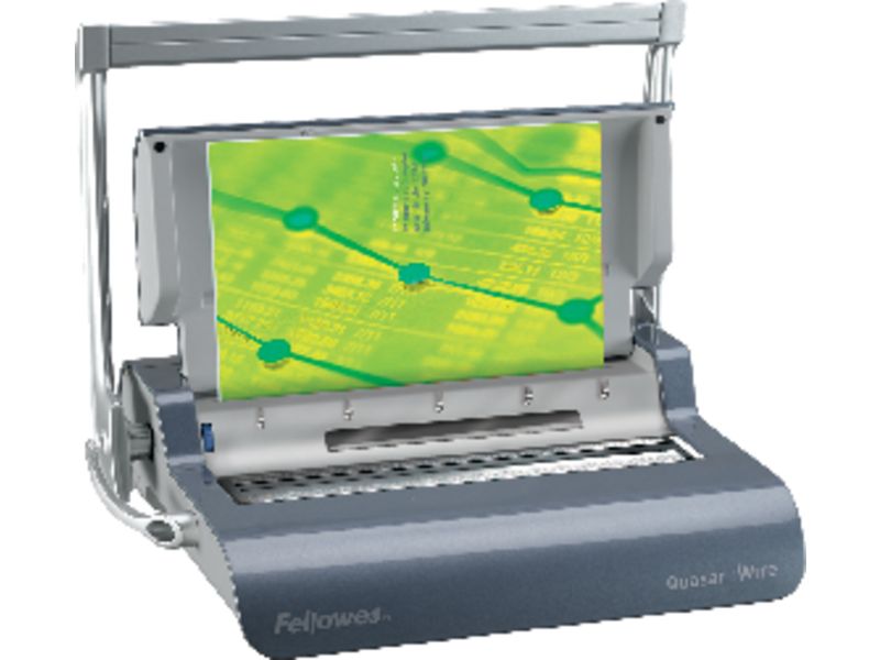 FELLOWES - Encuadernadora Quasar Wire 470x412x132 mm Cap. Perforación 15 h (Ref.5224101)