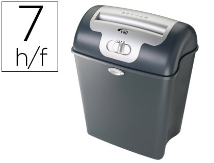 REXEL - DESTRUCTORA DE DOCUMENTOS RES823 CAPACIDAD DE CORTE 8 HOJAS DESTRUYE GRAPAS Y TARJETAS DE CREDITO (Ref.2101338)
