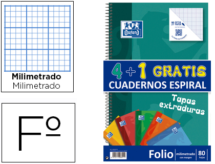 OXFORD - Cuad SCH.T.EXTRAD.P.4+1 Fº (Ref.100430276)