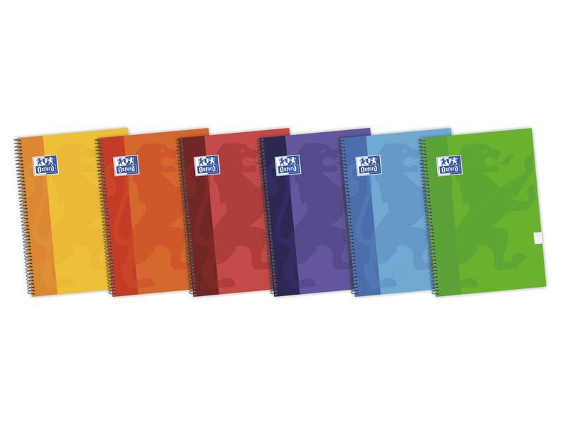 OXFORD - Cuaderno School 80h 4º Cuadricula 4x4 Surtido (Ref.100430151)