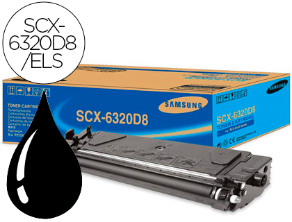 SAMSUNG - Toner Laser ORIGINALES SCX-6320D8 Negro (Ref.SCX-6320D8/ELS)