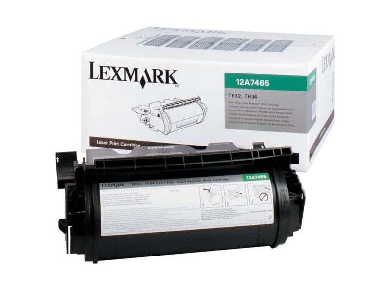 LEXMARK - Toner Negro Compatible T632/ T634/ T630 (Ref.12A7465)