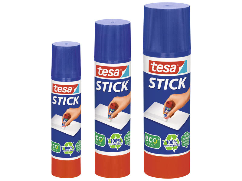 TESA - Barra ADHESIVA ECO STICK 40 GR.SIN DISOLVENTES.SIN OLOR.INDICADOR NIVEL.LAVABLE (Ref.57028-00200-01)