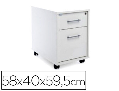 ROCADA - Buck Store 1 Cajon + 1 Colg Blanco 4004W04 (Ref.4004AW04)
