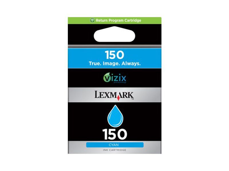 LEXMARK - Cartuchos ORIGINALES Inyección De Tinta 150 Cyan (Ref.14N1608E)
