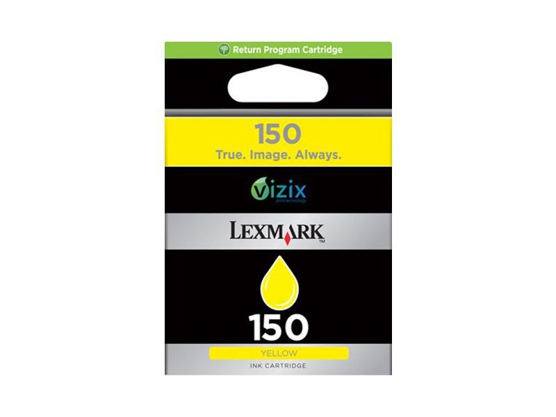 LEXMARK - Cartuchos ORIGINALES Inyección De Tinta 150 Amarillo (Ref.14N1610E)
