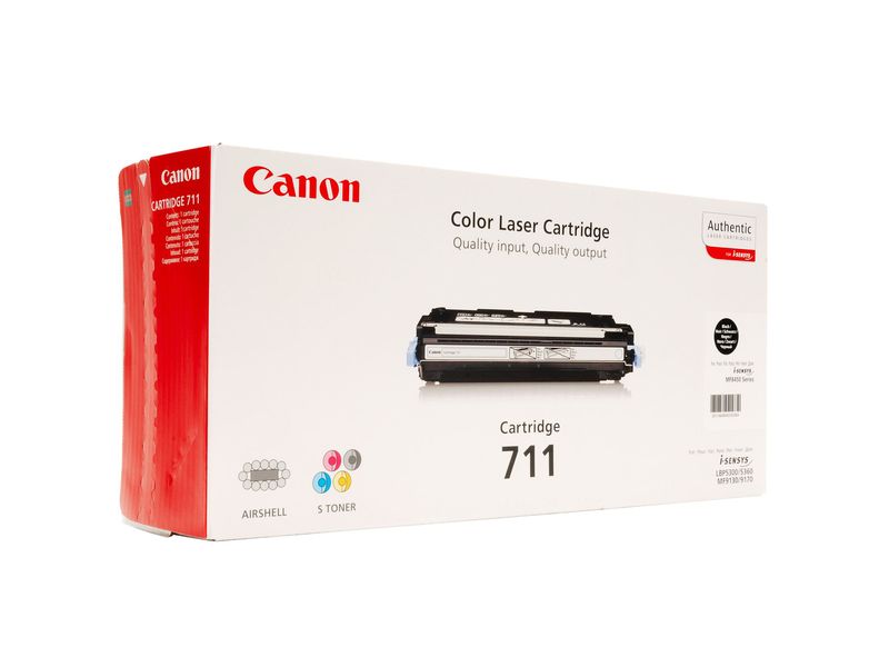 CANON - Toner Laser ORIGINALES CRG711BK Negro 6.000pg AA (Ref.1660B002)