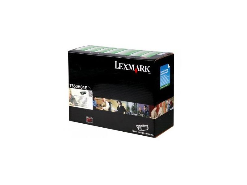 LEXMARK - Cartuchos ORIGINALES Inyección De Tinta Negro Para optra T620/DN/DTN/N 25.000pg (Ref.T650H04E)