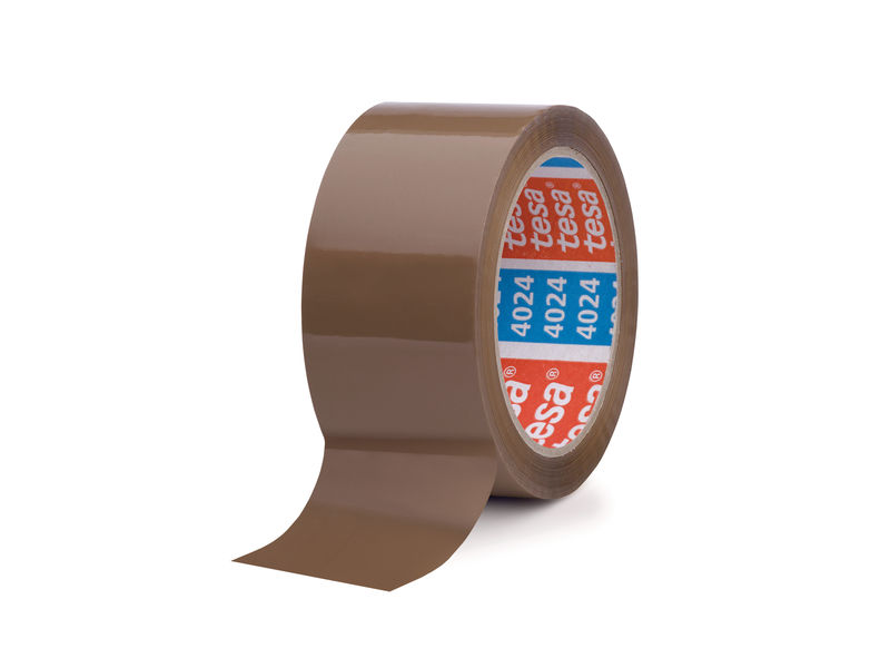 TESA - Cinta embalaje 50 mm x 66 m Marron (Ref.04024-00235-02)